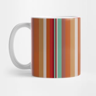 70s Stripes Pattern Mug